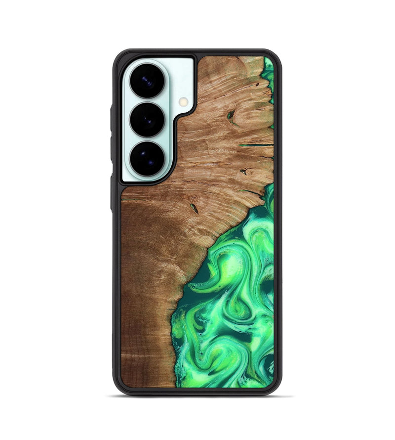 Galaxy S26 Wood Phone Case - Musa (Neon, 818510)