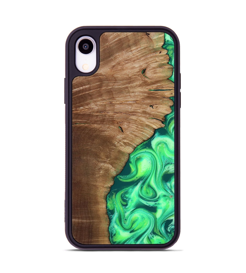 iPhone Xr Wood Phone Case - Musa (Neon, 818510)