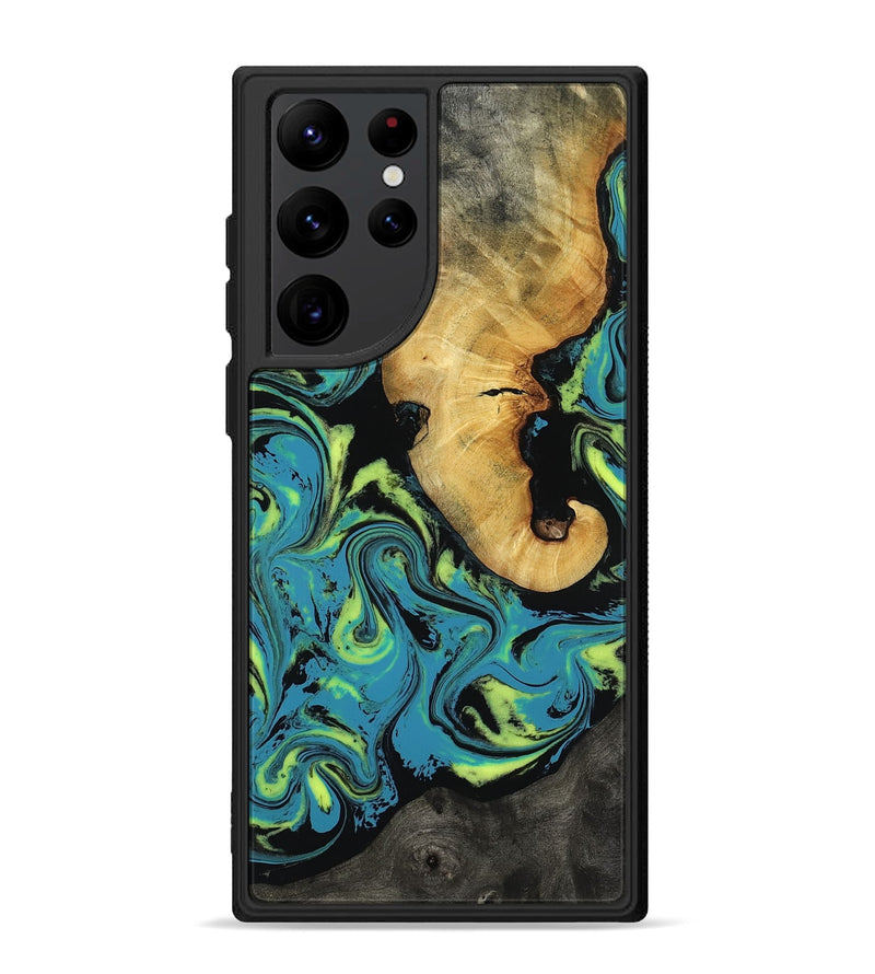 Galaxy S22 Ultra Wood Phone Case - Nella (Neon, 818511)