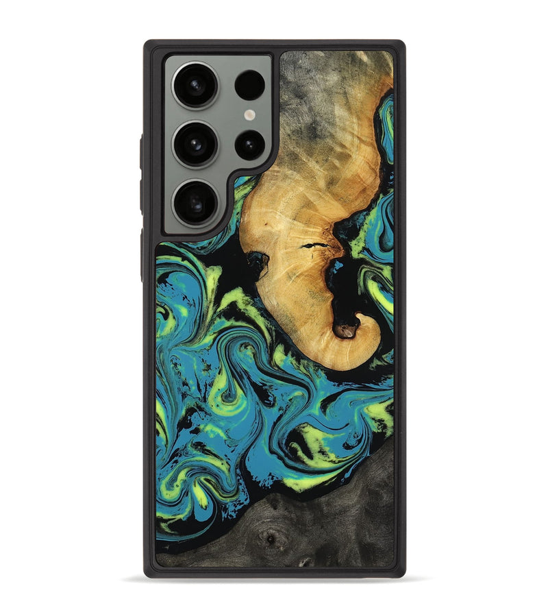 Galaxy S23 Ultra Wood Phone Case - Nella (Neon, 818511)