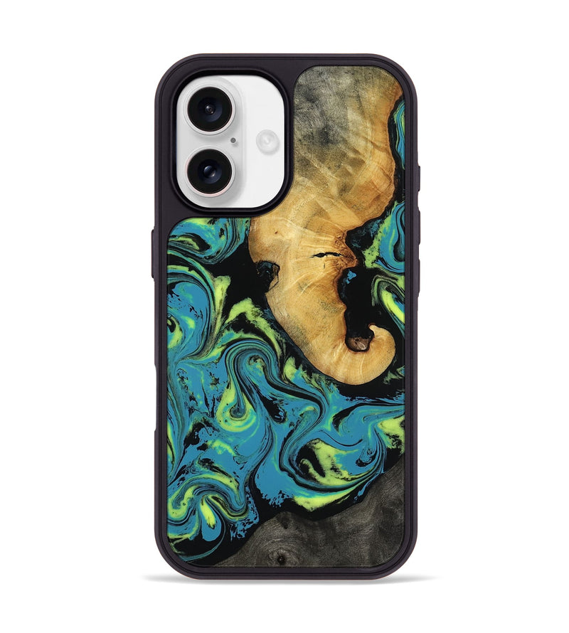 iPhone 17 Wood Phone Case - Nella (Neon, 818511)