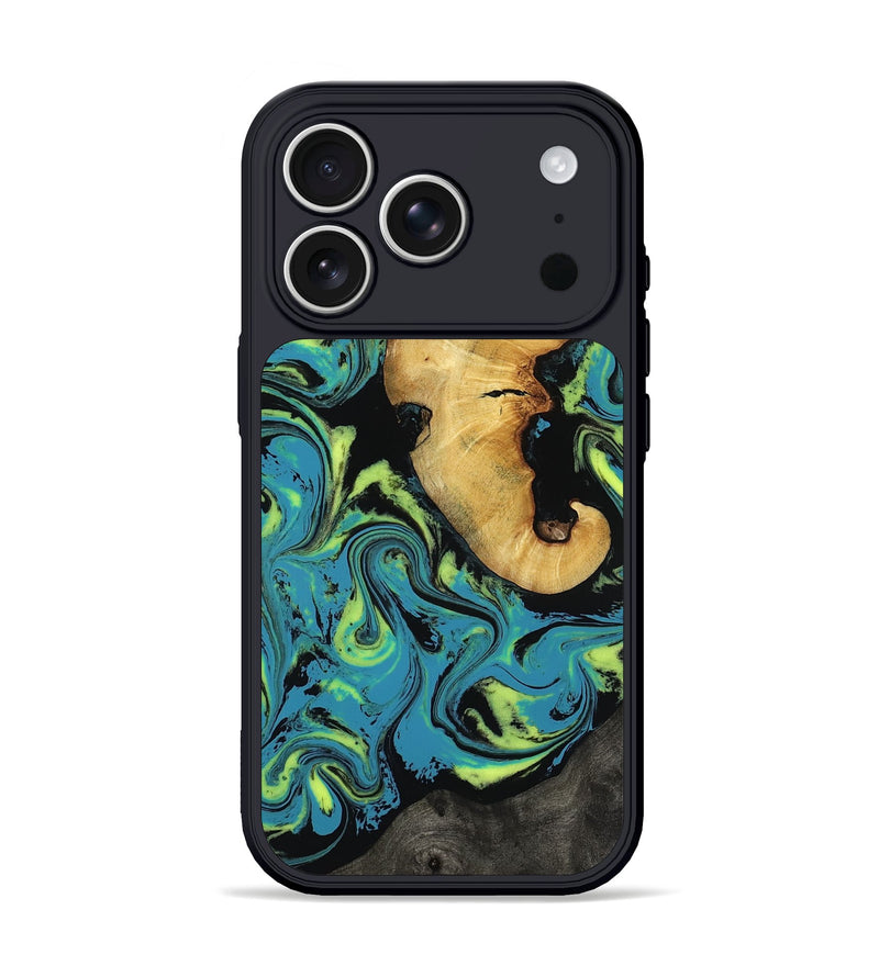 iPhone 17 Pro Wood Phone Case - Nella (Neon, 818511)