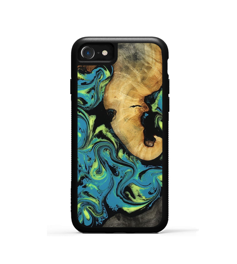 iPhone SE Wood Phone Case - Nella (Neon, 818511)