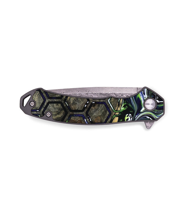 EDC Wood Pocket Knife - Kane (Neon, 818514)
