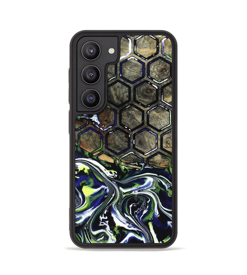 Galaxy S23 Wood Phone Case - Kane (Neon, 818514)