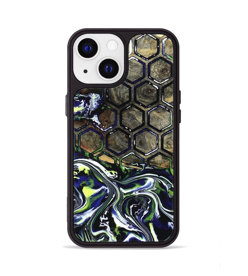 iPhone 13 Wood Phone Case - Kane (Neon, 818514)