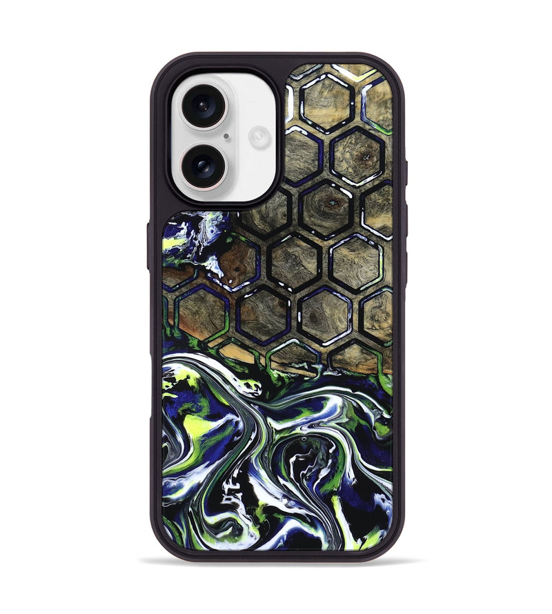 iPhone 17 Wood Phone Case - Kane (Neon, 818514)