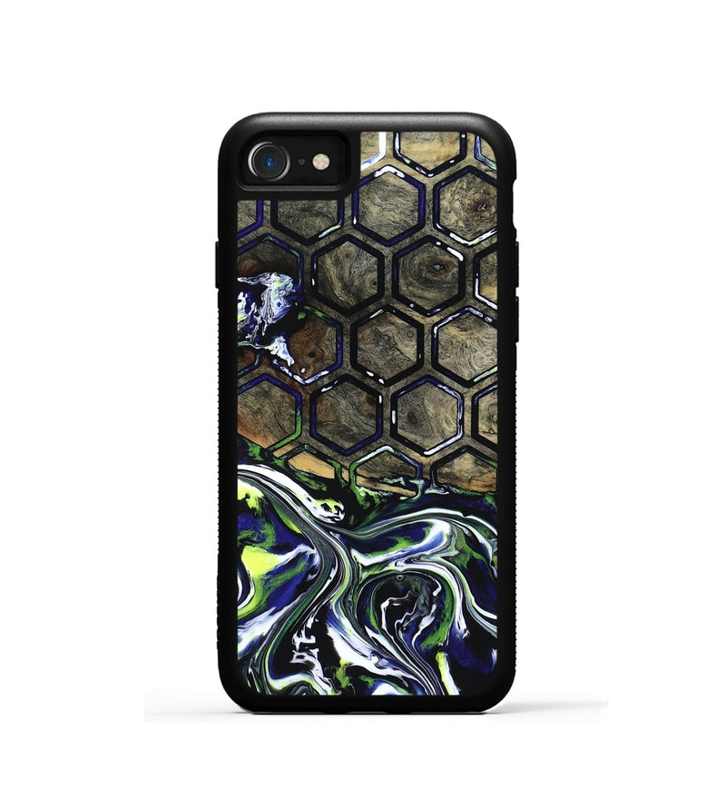 iPhone SE Wood Phone Case - Kane (Neon, 818514)