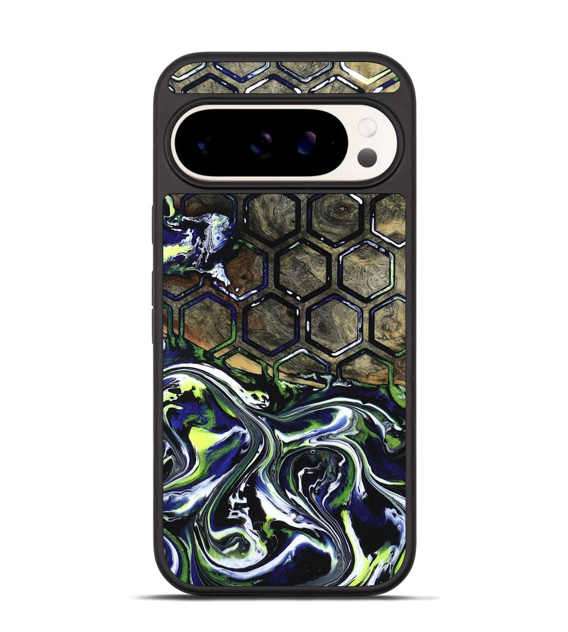 Pixel 9 Pro Wood Phone Case - Kane (Neon, 818514)