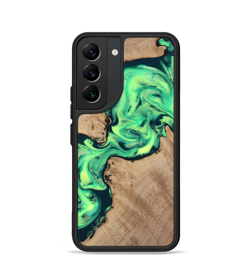 Galaxy S22 Wood Phone Case - Laci (Neon, 818515)