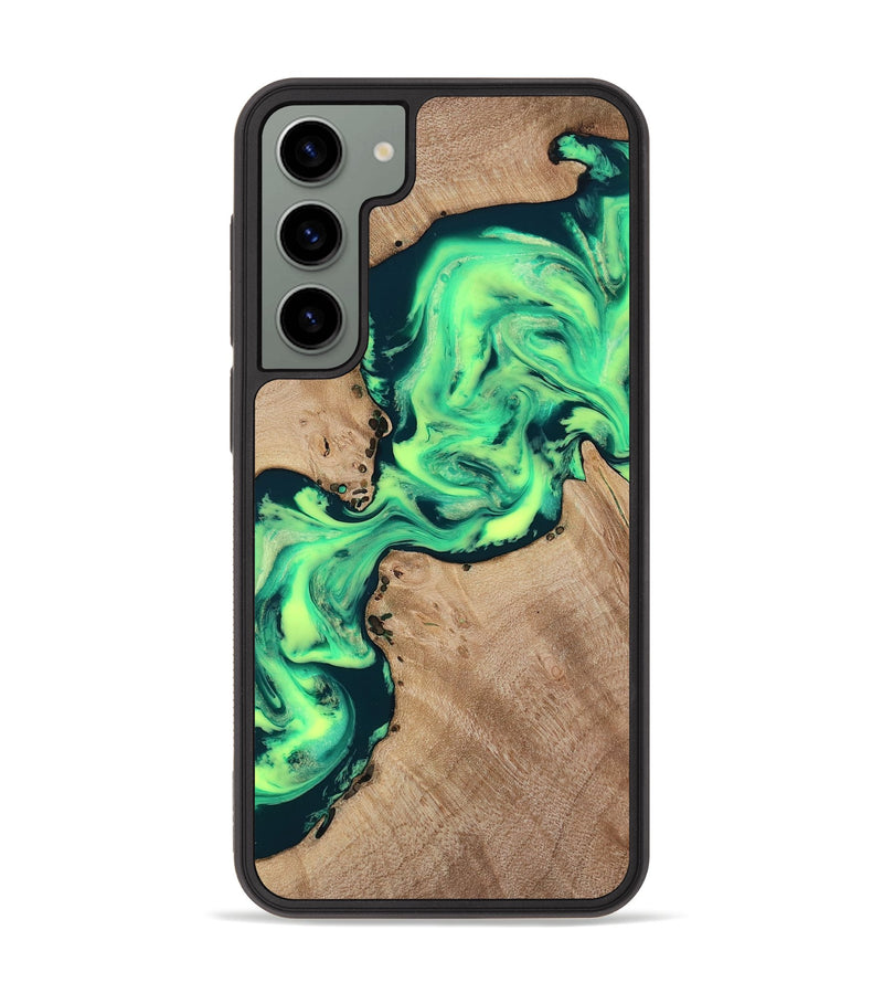 Galaxy S23 Plus Wood Phone Case - Laci (Neon, 818515)