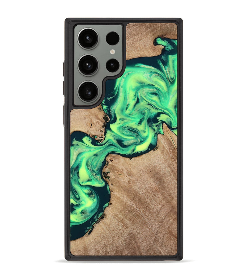 Galaxy S23 Ultra Wood Phone Case - Laci (Neon, 818515)