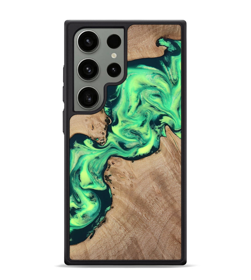 Galaxy S24 Ultra Wood Phone Case - Laci (Neon, 818515)