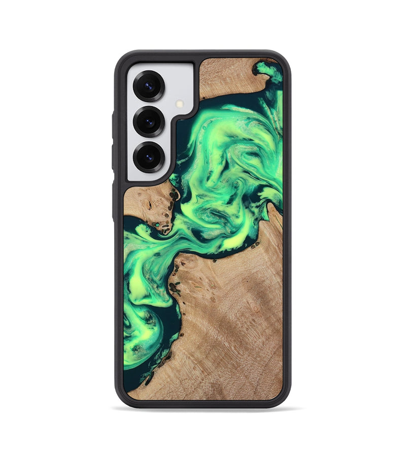 Galaxy S25 Wood Phone Case - Laci (Neon, 818515)