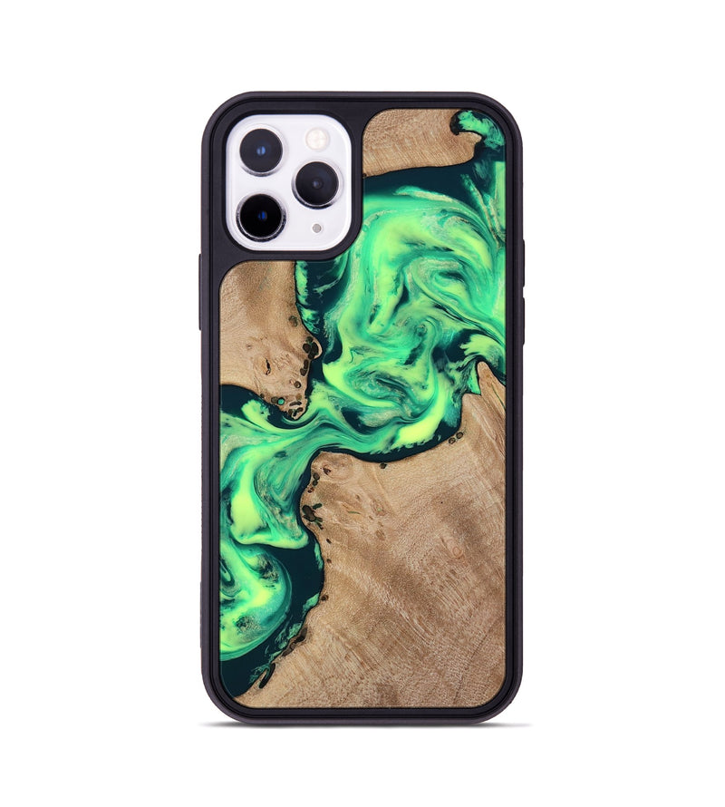 iPhone 11 Pro Wood Phone Case - Laci (Neon, 818515)