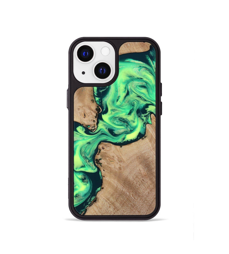 iPhone 13 mini Wood Phone Case - Laci (Neon, 818515)