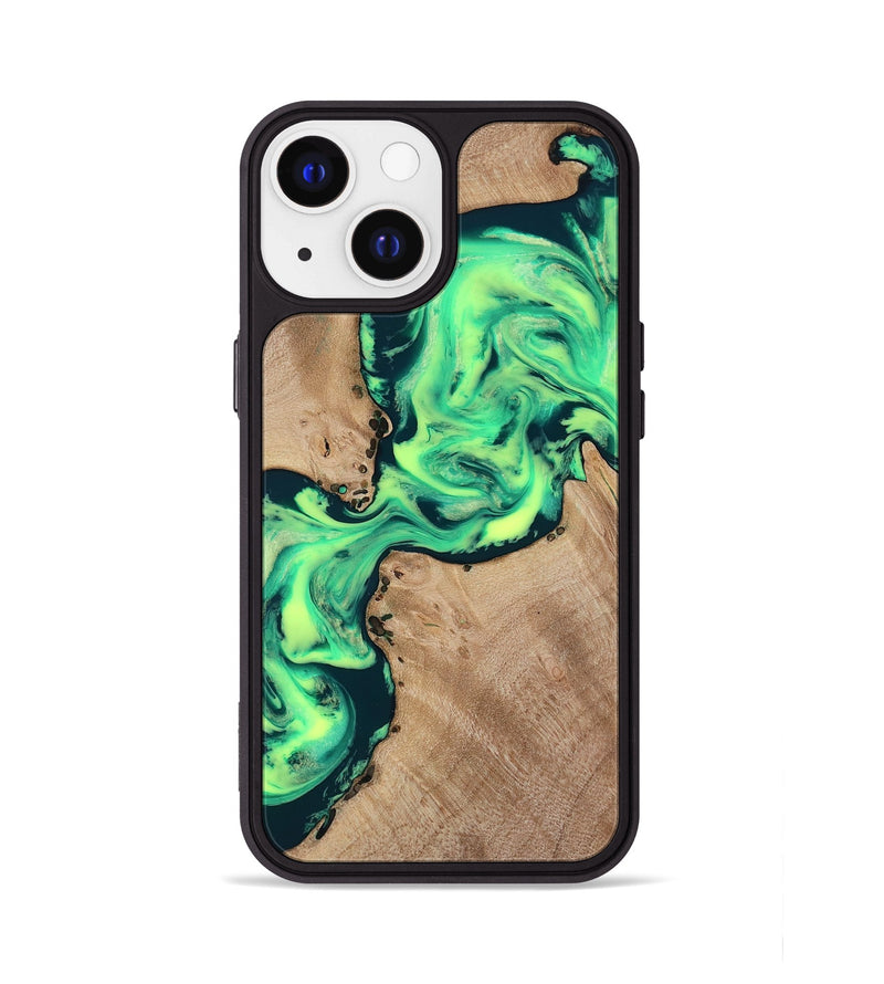 iPhone 13 Wood Phone Case - Laci (Neon, 818515)