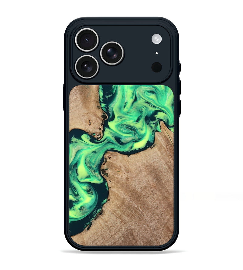 iPhone 17 Pro Max Wood Phone Case - Laci (Neon, 818515)