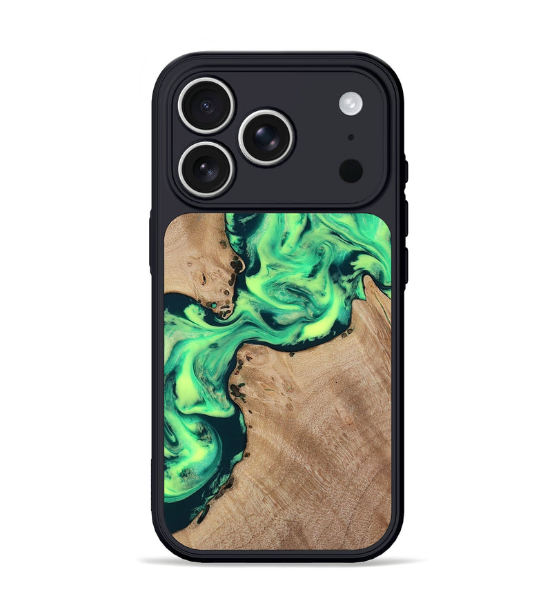 iPhone 17 Pro Wood Phone Case - Laci (Neon, 818515)