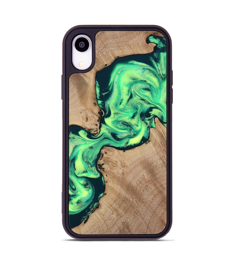 iPhone Xr Wood Phone Case - Laci (Neon, 818515)
