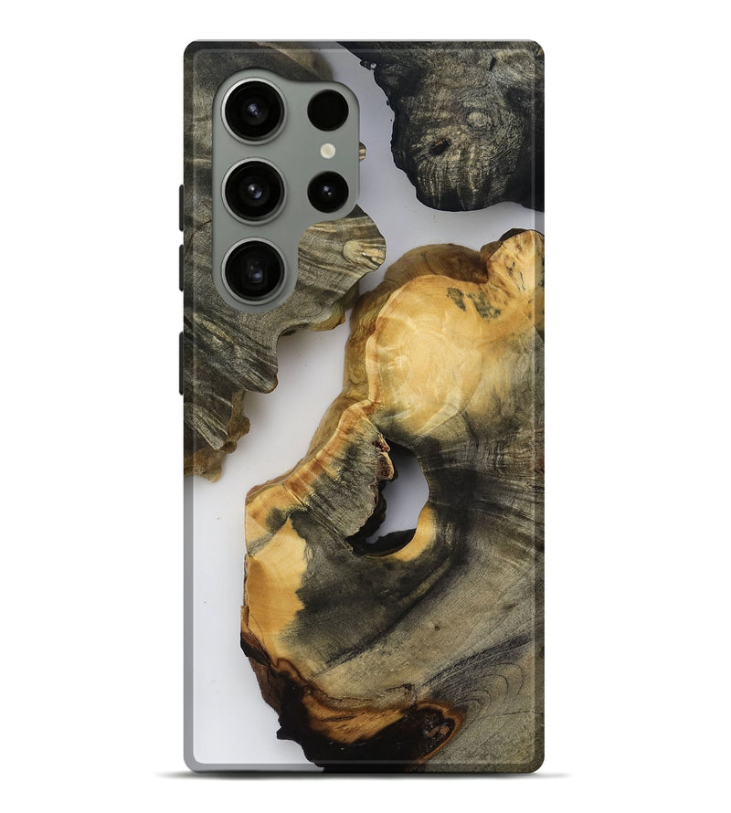 Galaxy S24 Ultra Wood Live Edge Phone Case - Bear (Clear, 818517)