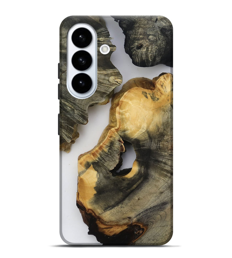 Galaxy S26 Plus Wood Live Edge Phone Case - Bear (Clear, 818517)