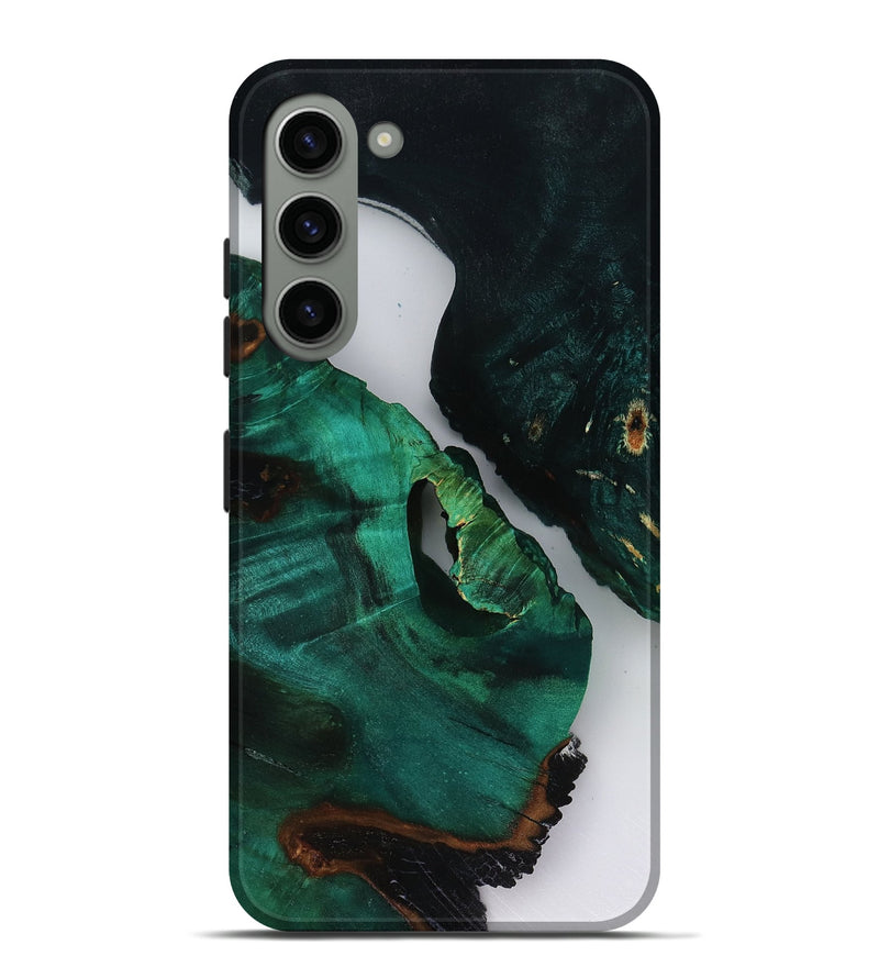 Galaxy S23 Plus Wood Live Edge Phone Case - Dewayne (Clear, 818518)