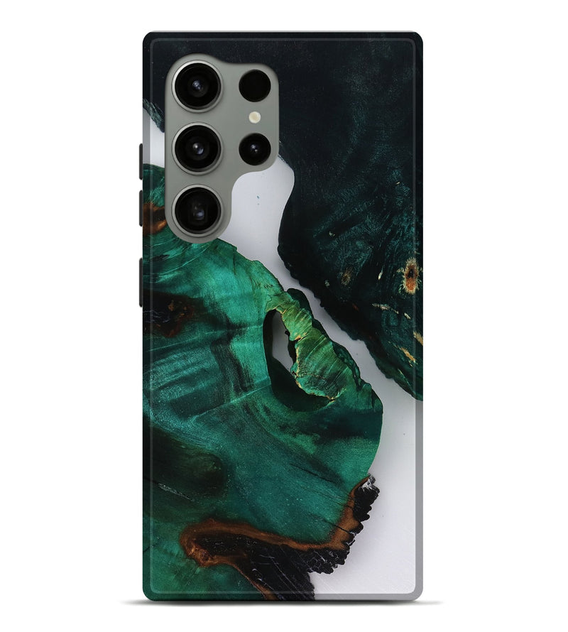Galaxy S24 Ultra Wood Live Edge Phone Case - Dewayne (Clear, 818518)