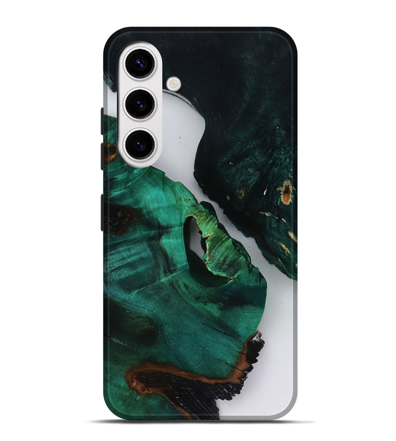 Galaxy S25 Plus Wood Live Edge Phone Case - Dewayne (Clear, 818518)