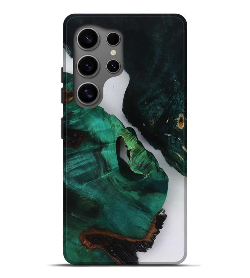 Galaxy S25 Ultra Wood Live Edge Phone Case - Dewayne (Clear, 818518)