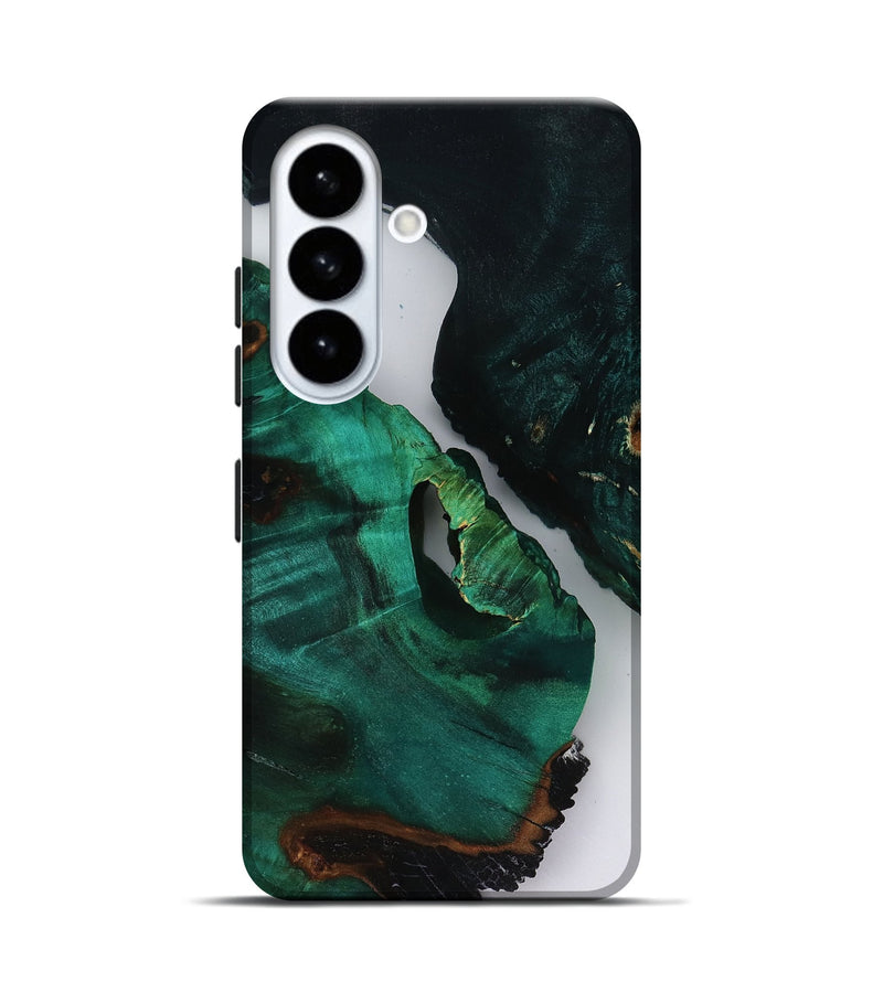 Galaxy S26 Wood Live Edge Phone Case - Dewayne (Clear, 818518)