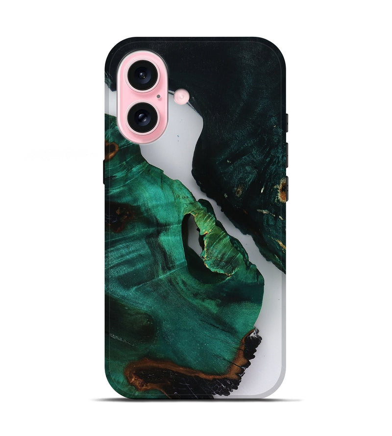 iPhone 17 Wood Live Edge Phone Case - Dewayne (Clear, 818518)