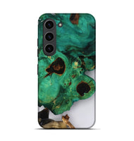Galaxy S23 Wood Live Edge Phone Case - Adelina (Clear, 818519)