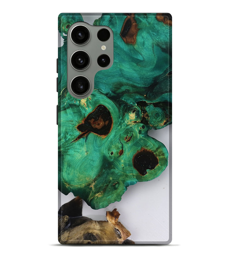 Galaxy S24 Ultra Wood Live Edge Phone Case - Adelina (Clear, 818519)