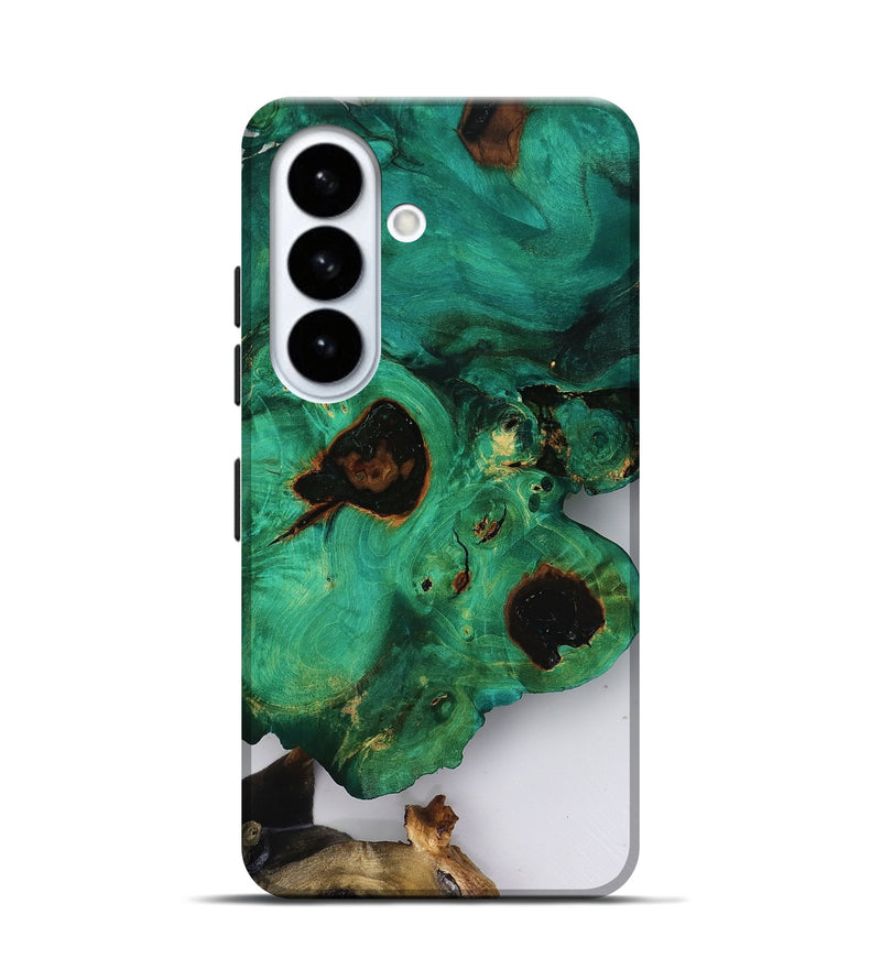 Galaxy S26 Wood Live Edge Phone Case - Adelina (Clear, 818519)