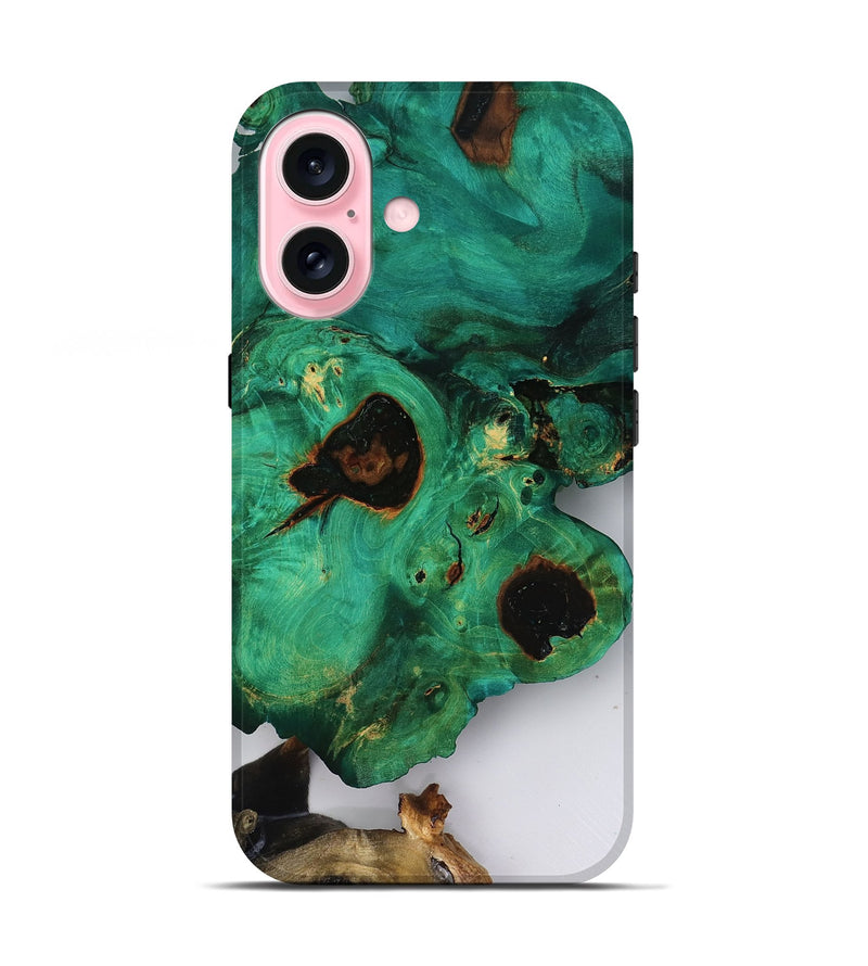 iPhone 17 Wood Live Edge Phone Case - Adelina (Clear, 818519)