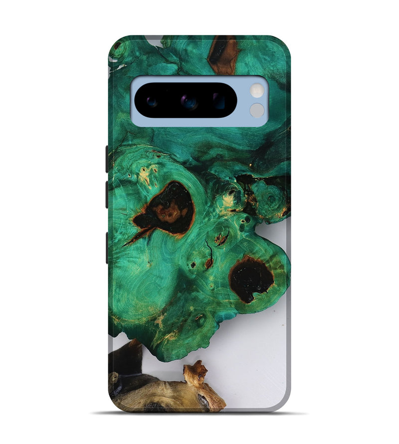 Pixel 8 Pro Wood Live Edge Phone Case - Adelina (Clear, 818519)