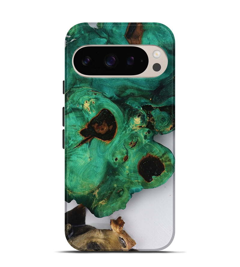 Pixel 9 Wood Live Edge Phone Case - Adelina (Clear, 818519)