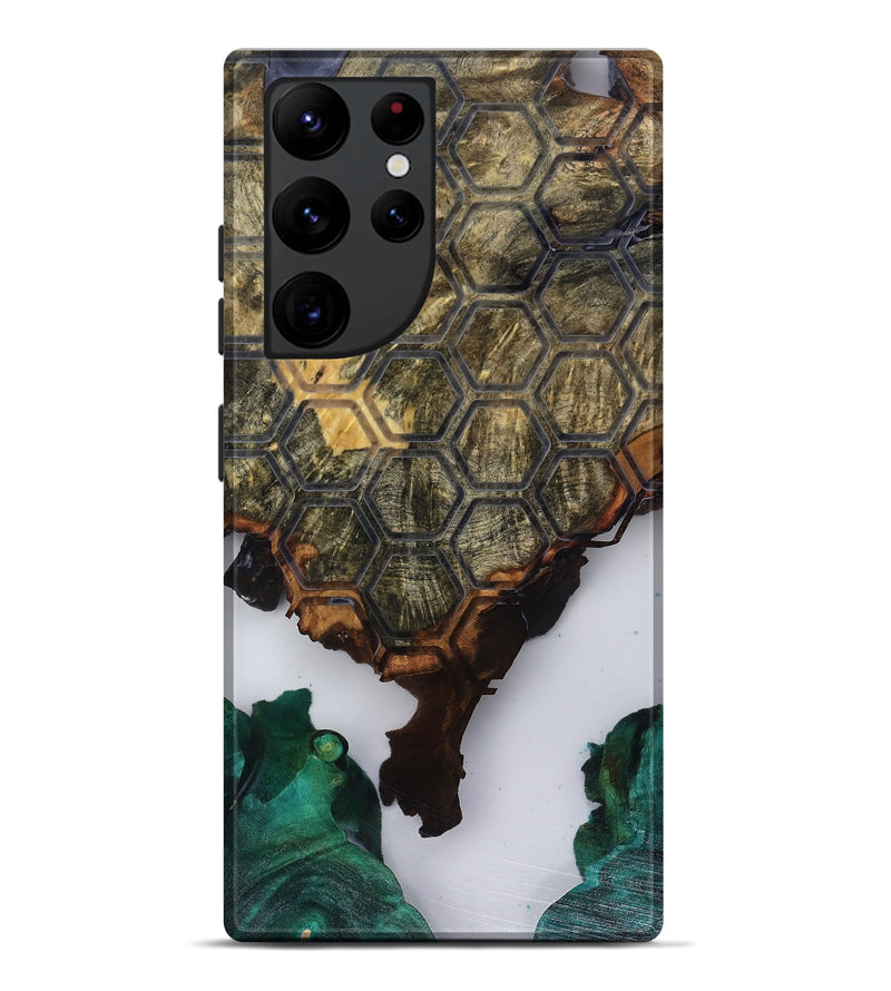 Galaxy S22 Ultra Wood Live Edge Phone Case - Estella (Pattern, 818520)