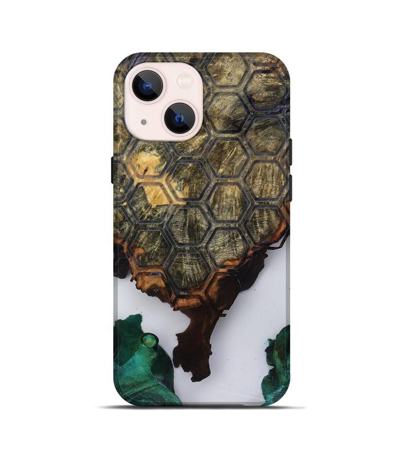 iPhone 13 mini Wood Live Edge Phone Case - Estella (Pattern, 818520)
