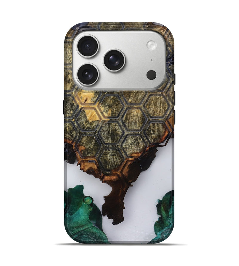 iPhone 17 Pro Wood Live Edge Phone Case - Estella (Pattern, 818520)