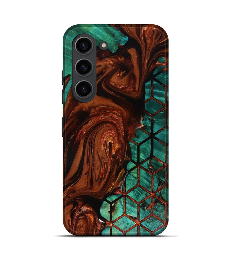 Galaxy S23 Wood Live Edge Phone Case - Omarion (Pattern, 818524)