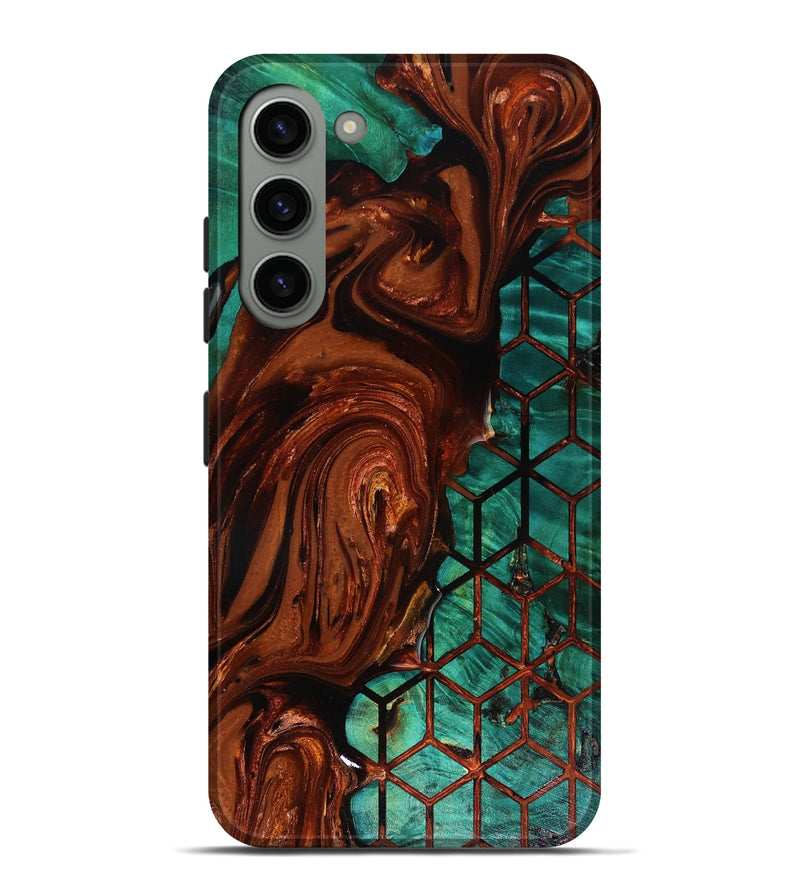 Galaxy S23 Plus Wood Live Edge Phone Case - Omarion (Pattern, 818524)