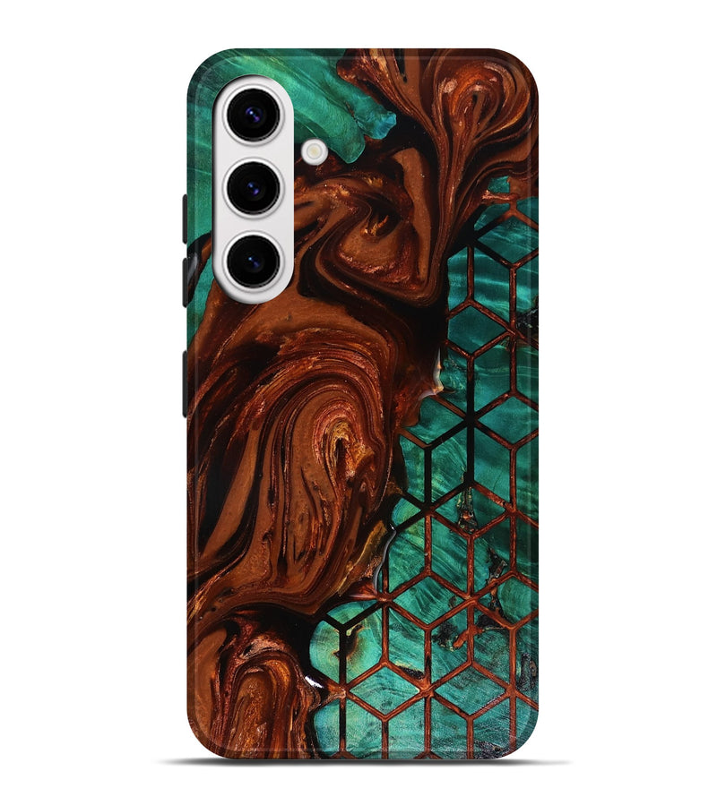 Galaxy S25 Plus Wood Live Edge Phone Case - Omarion (Pattern, 818524)