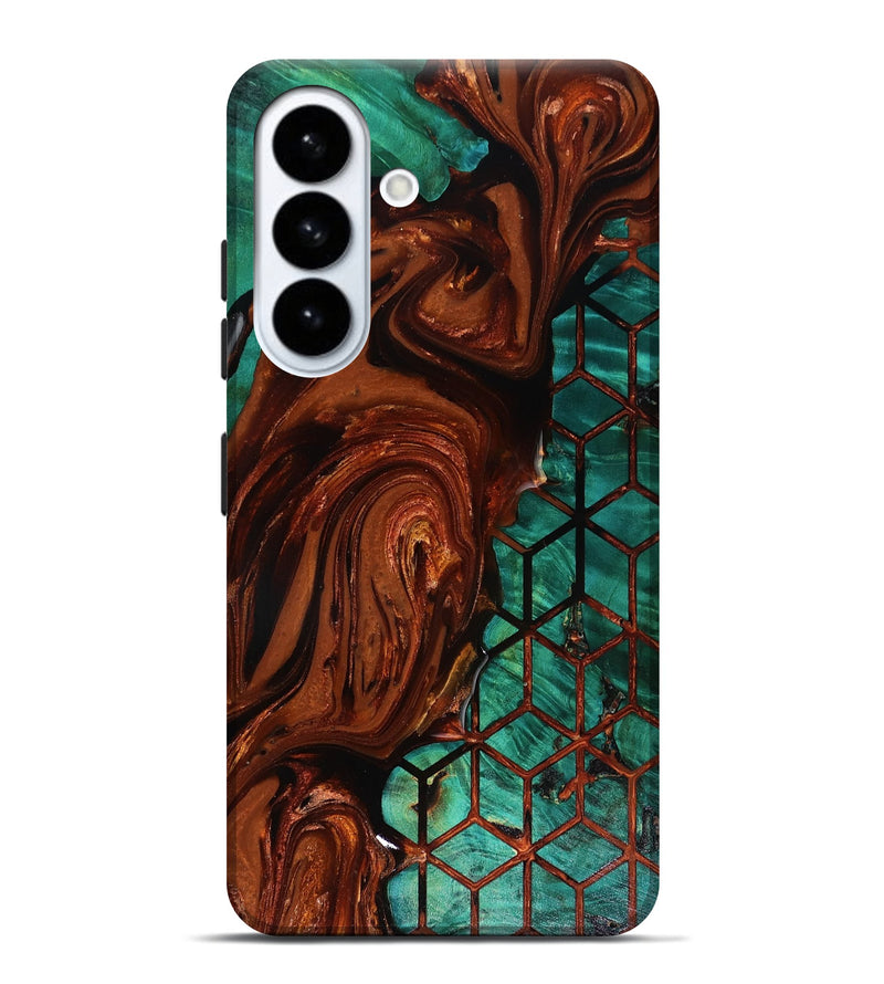 Galaxy S26 Plus Wood Live Edge Phone Case - Omarion (Pattern, 818524)