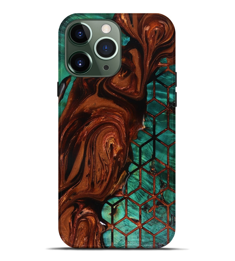 iPhone 13 Pro Max Wood Live Edge Phone Case - Omarion (Pattern, 818524)