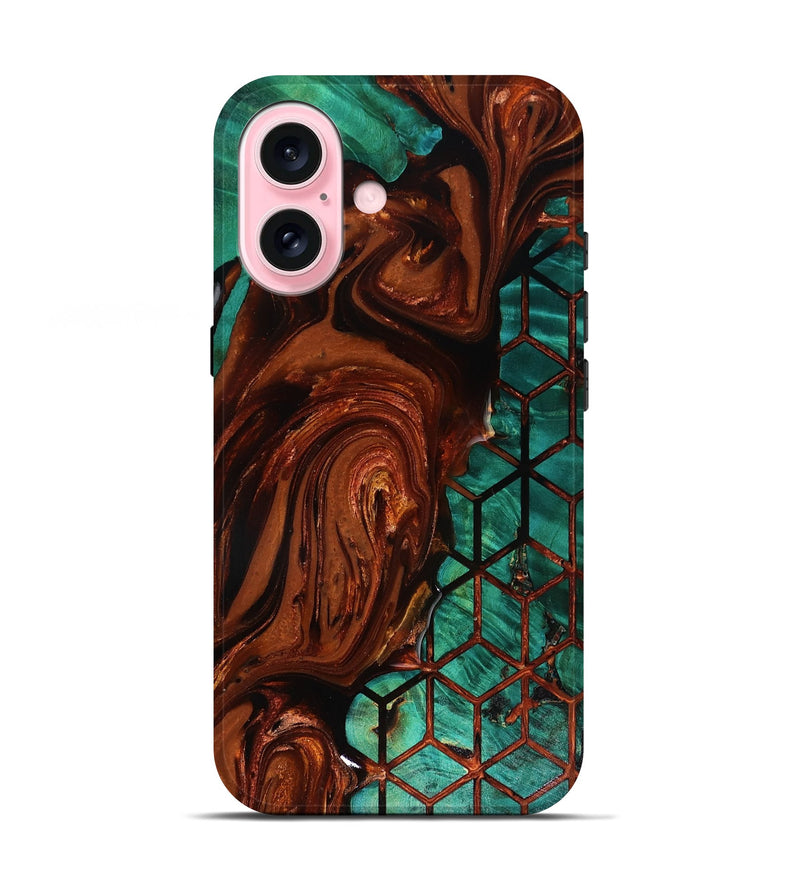 iPhone 17 Wood Live Edge Phone Case - Omarion (Pattern, 818524)