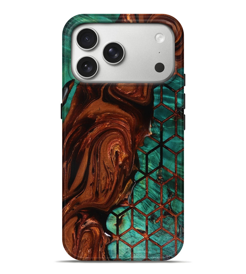 iPhone 17 Pro Max Wood Live Edge Phone Case - Omarion (Pattern, 818524)