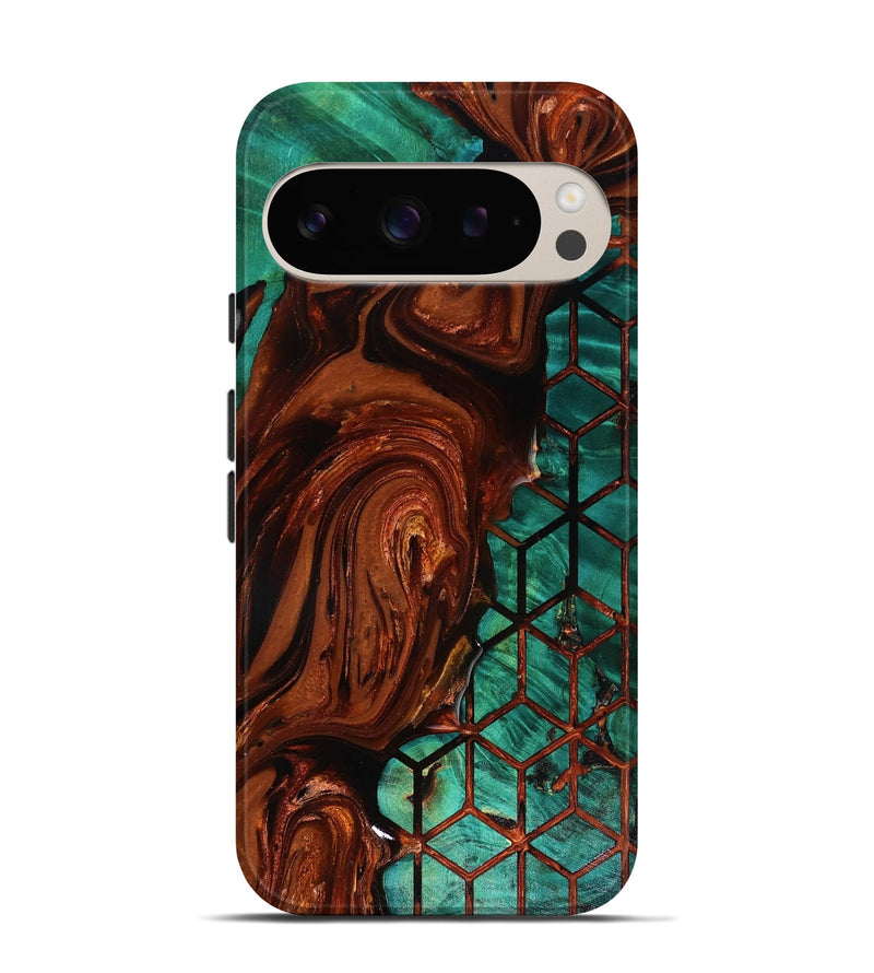 Pixel 9 Wood Live Edge Phone Case - Omarion (Pattern, 818524)