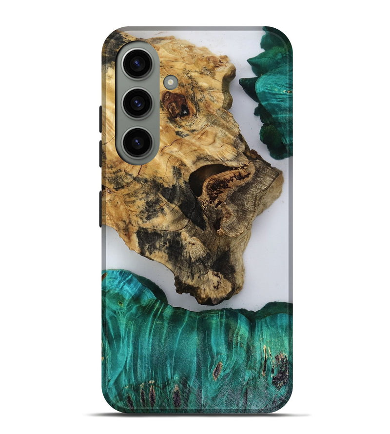 Galaxy S24 Plus Wood Live Edge Phone Case - Jules (Clear, 818526)